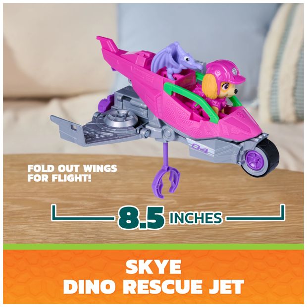PAW Patrol The Dino Movie Skye Dino Rescue Jet
