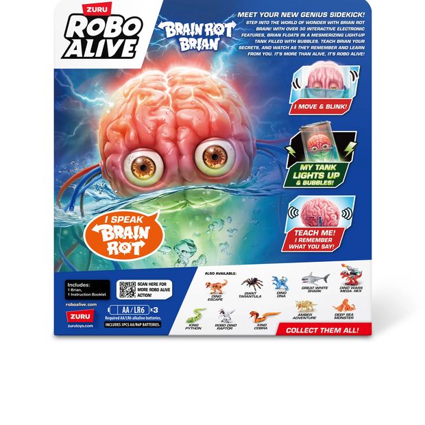 Robo Alive Brain Rot Brian by ZURU