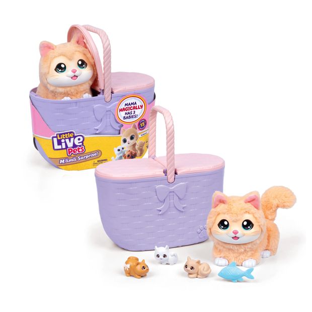 Little Live Pets Mama Surprise Kitty Playset