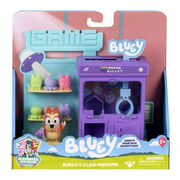 Bluey Mini Playset Claw Machine