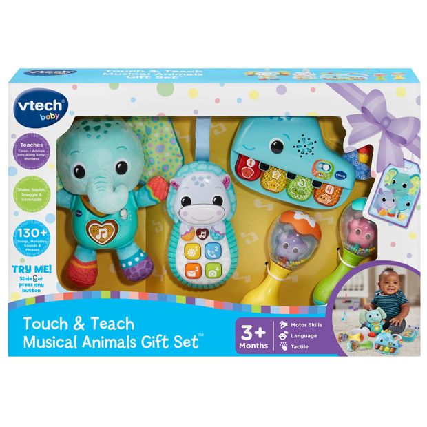 VTech Touch & Teach Musical Animals Gift Set