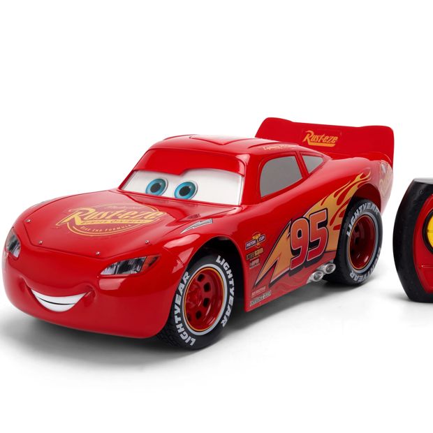 Disney Pixar Cars Lightning Mcqueen 1:18 Animated RC