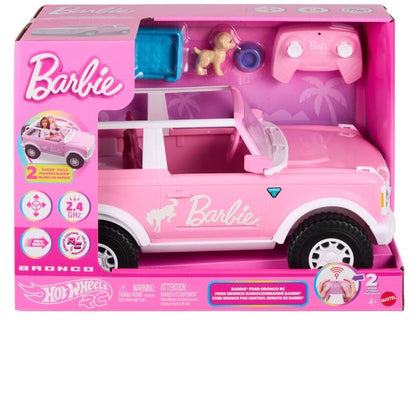 Hot Wheels RC Barbie Ford Bronco RC Playset