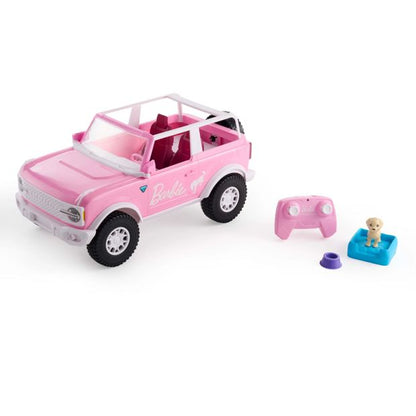 Hot Wheels RC Barbie Ford Bronco RC Playset