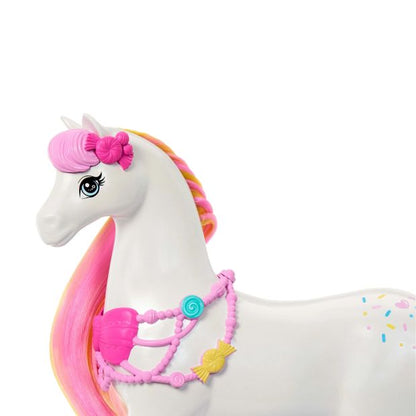 Barbie in the Nutcracker Land of Sweets Horse with Colourful Scented Hair and Candy-Scented Accessories