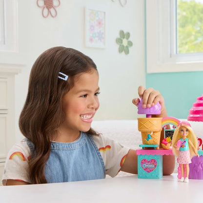 Barbie Club Chelsea Ice Cream Shop Doll and Accessories