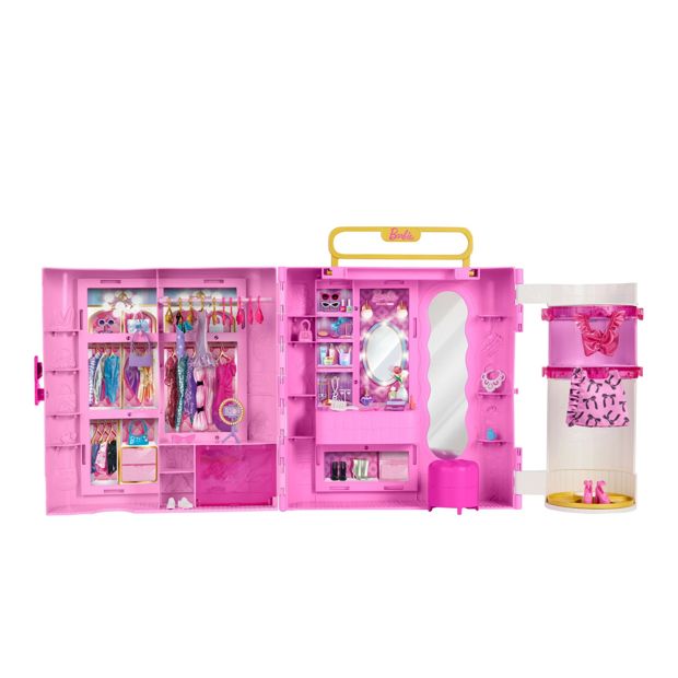 Barbie Closet with Spin & Style Feature Playset