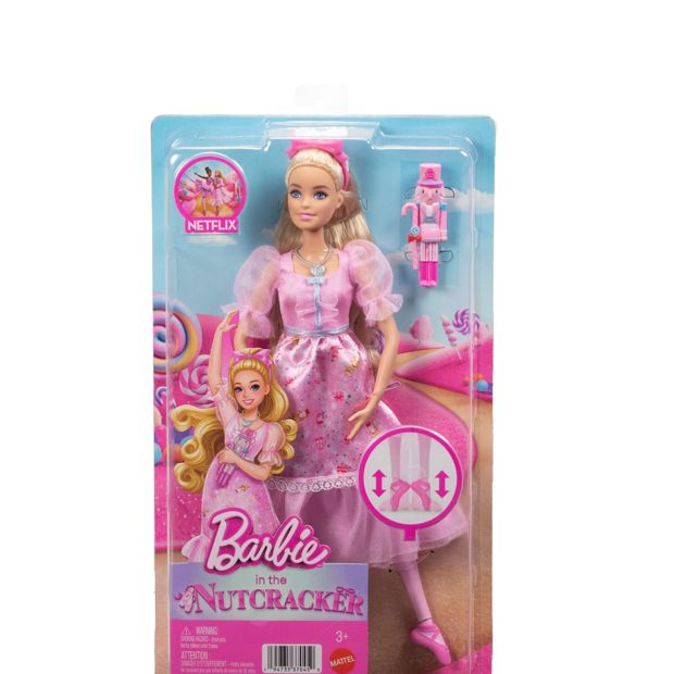 Barbie in the Nutcracker Clara Ballerina Doll with Articulated Ankles
