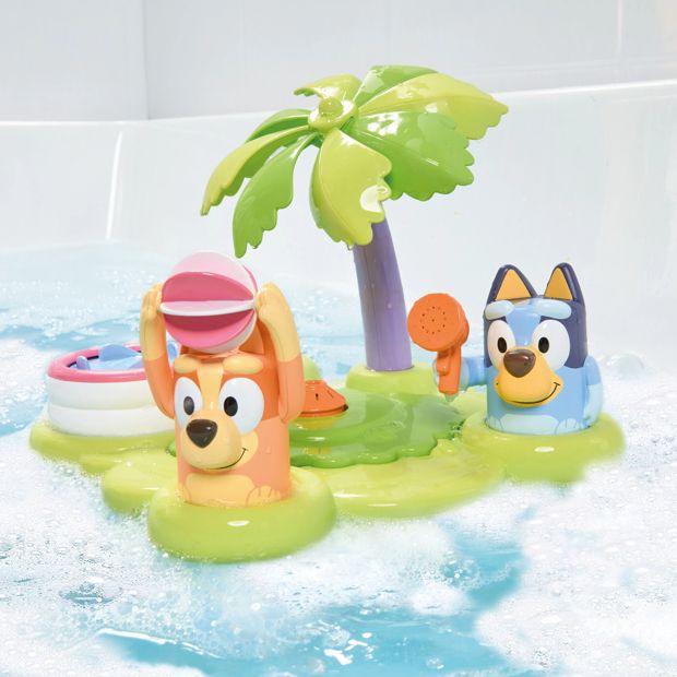 Bluey Bath Island Bath Toy