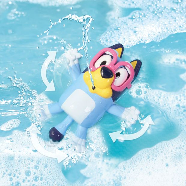 Swim School Bluey Bath Toy
