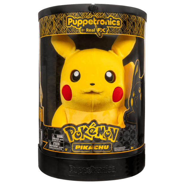 Pokemon Puppetronic Pikachu Electric Plush Puppet