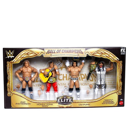 4 Pack WWE Elite Hall of Champions Action Figures