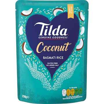 Tilda Microwave Coconut Basmati Rice 250g