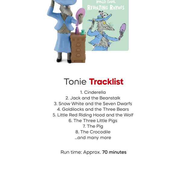 Roald Dahl - Revolting Rhymes Tonies Audio Character