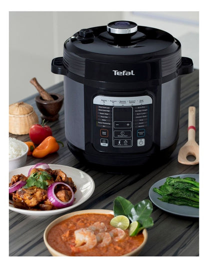 Home Chef Smart Multicooker in Black/Silver CY601
