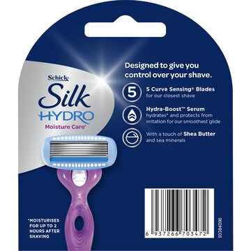 Schick Hydro Silk Razor Blades 4 pack