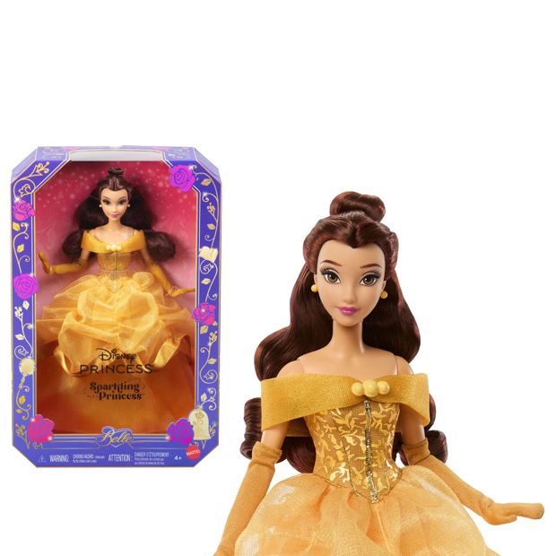 Disney Princess Sparkling Princess Series Belle Fashion Doll