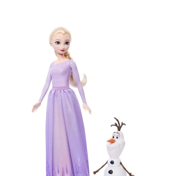 Disney Frozen Arendelle Elsa Fashion Doll & Olaf Friend Figure