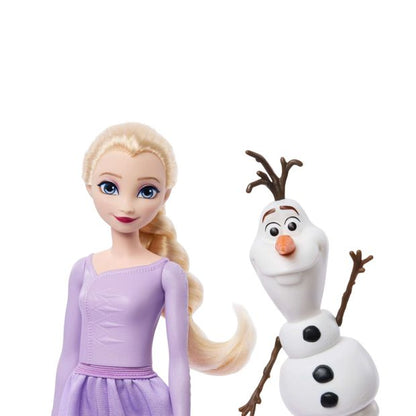 Disney Frozen Arendelle Elsa Fashion Doll & Olaf Friend Figure