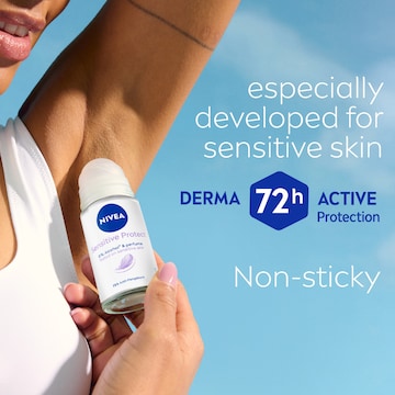 Nivea Sensitive Protect 72H Roll On Antiperspirant Deodorant 50mL