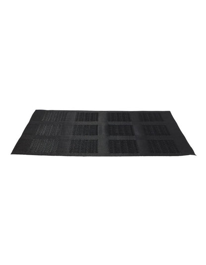 Squares Placemat 45x30cm in Black