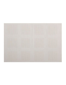 Placemat 45x30cm in White Squares