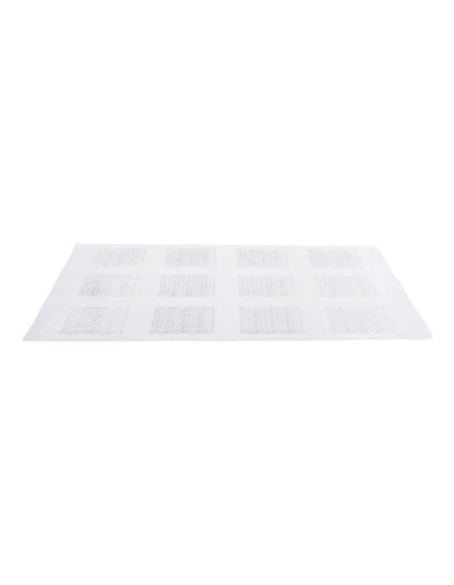 Placemat 45x30cm in White Squares