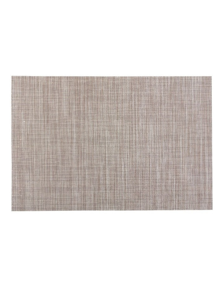 Lurex Stripe Placemat 45x30cm in Taupe