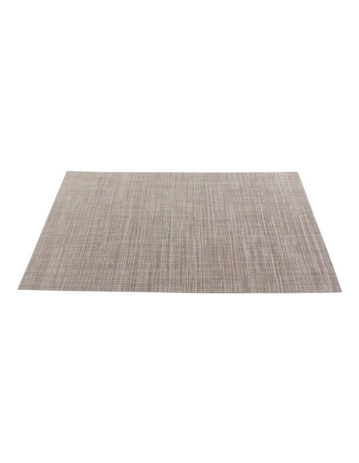 Lurex Stripe Placemat 45x30cm in Taupe