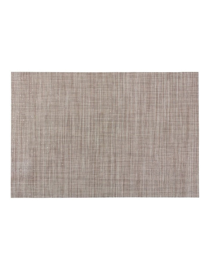 Lurex Stripe Placemat 45x30cm in Taupe