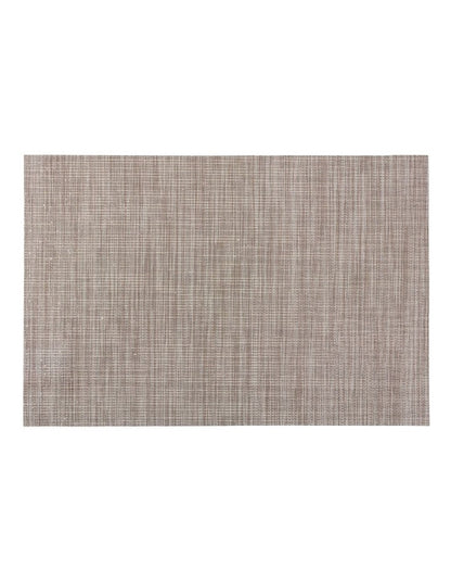 Lurex Stripe Placemat 45x30cm in Taupe