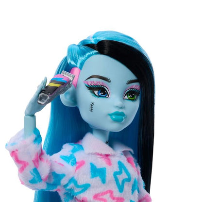 Monster High Self-Scare Secrets Frankie Stein Fashion Doll with 13 Realistic Accessories