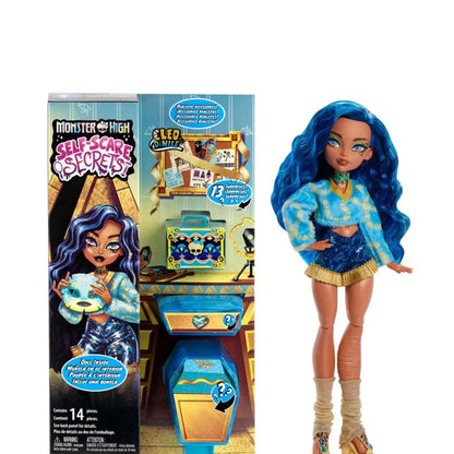 Monster High Self-Scare Secrets Cleo De Nile Fashion Doll With 13 Realistic Accessories