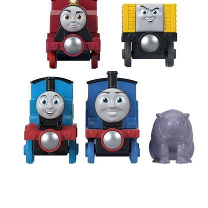 Thomas & Friends Sodor Animal Park Die-Cast Multipack with Toy Trains & Hippo Toy