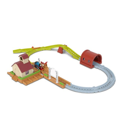 Thomas & Friends Bell Station Train Set with Push-Along Thomas Engine & Track