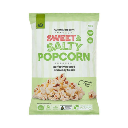 Woolworths Gluten Free Popcorn Sweet & Salty 120g