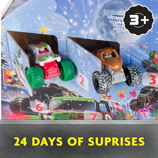 Monster Jam Mini Jams Advent Calender