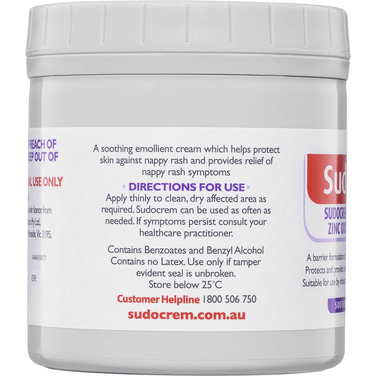 Sudocrem Nappy Rash Cream 400g