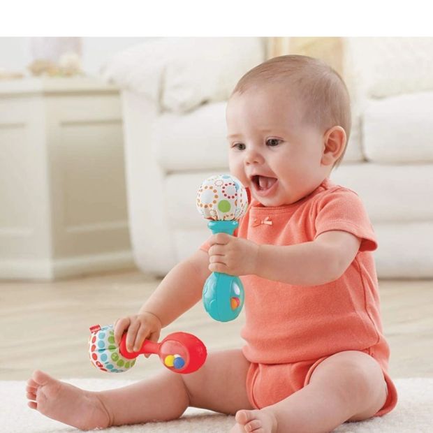 Fisher Price Tambourine & Maracas Gift Set