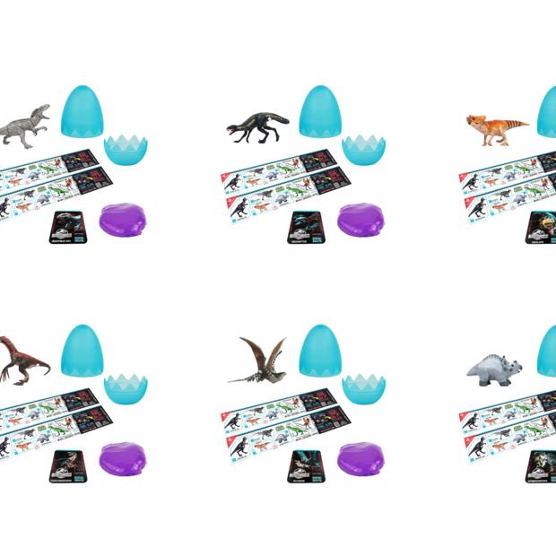 Jurassic World Captivz Science Gone Wrong Slime Egg - Assorted