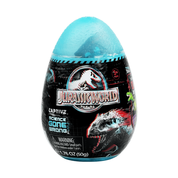 Jurassic World Captivz Science Gone Wrong Slime Egg - Assorted