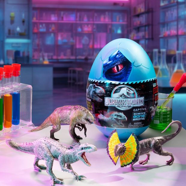 Jurassic World Captivz Science Gone Wrong Surprise Egg - Assorted