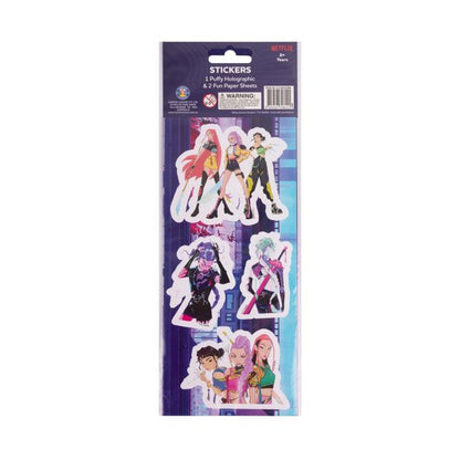K-Pop Demon Hunters Puffy Stickers 3-Pack