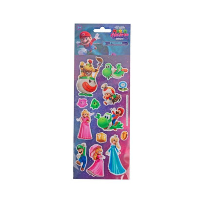 Super Mario 2 Puffy Stickers 3-Pack