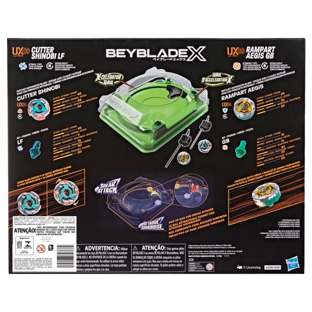 Beyblade BBX Sneak Attack Battle Set