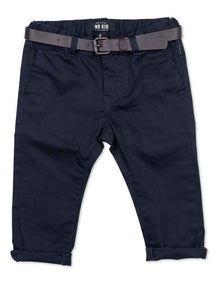 Cuba Stretch Chino (0-2 years) in Navy