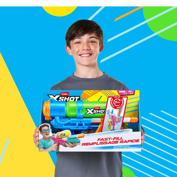 XSHOT Water Fast Fill Retro Water Blaster by ZURU