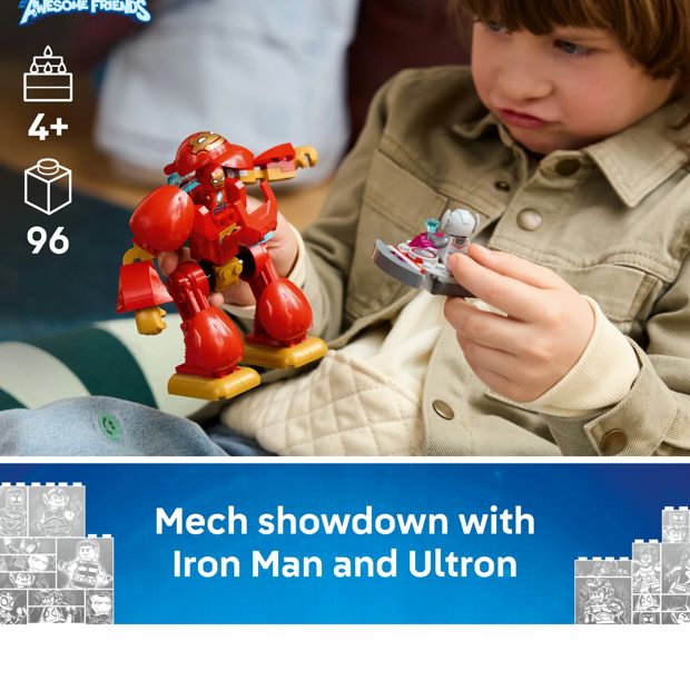 LEGO® Disney Junior Marvel Ultron vs. Iron Man 11209