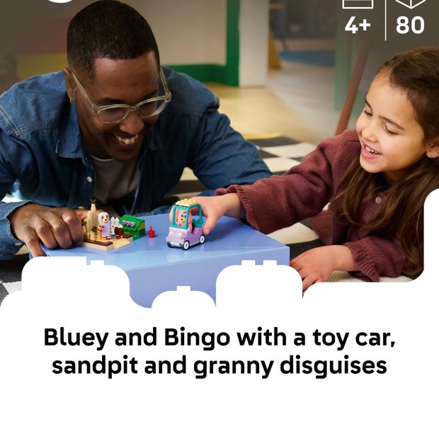 LEGO® Bluey Grannies with Bingo and Bluey 11216