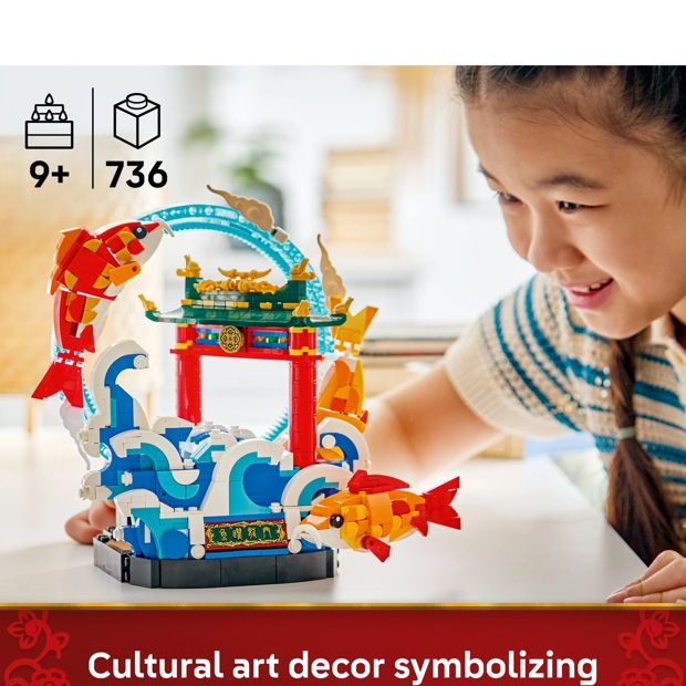 LEGO® Spring Festival Prosperity Carp Leaping 80120